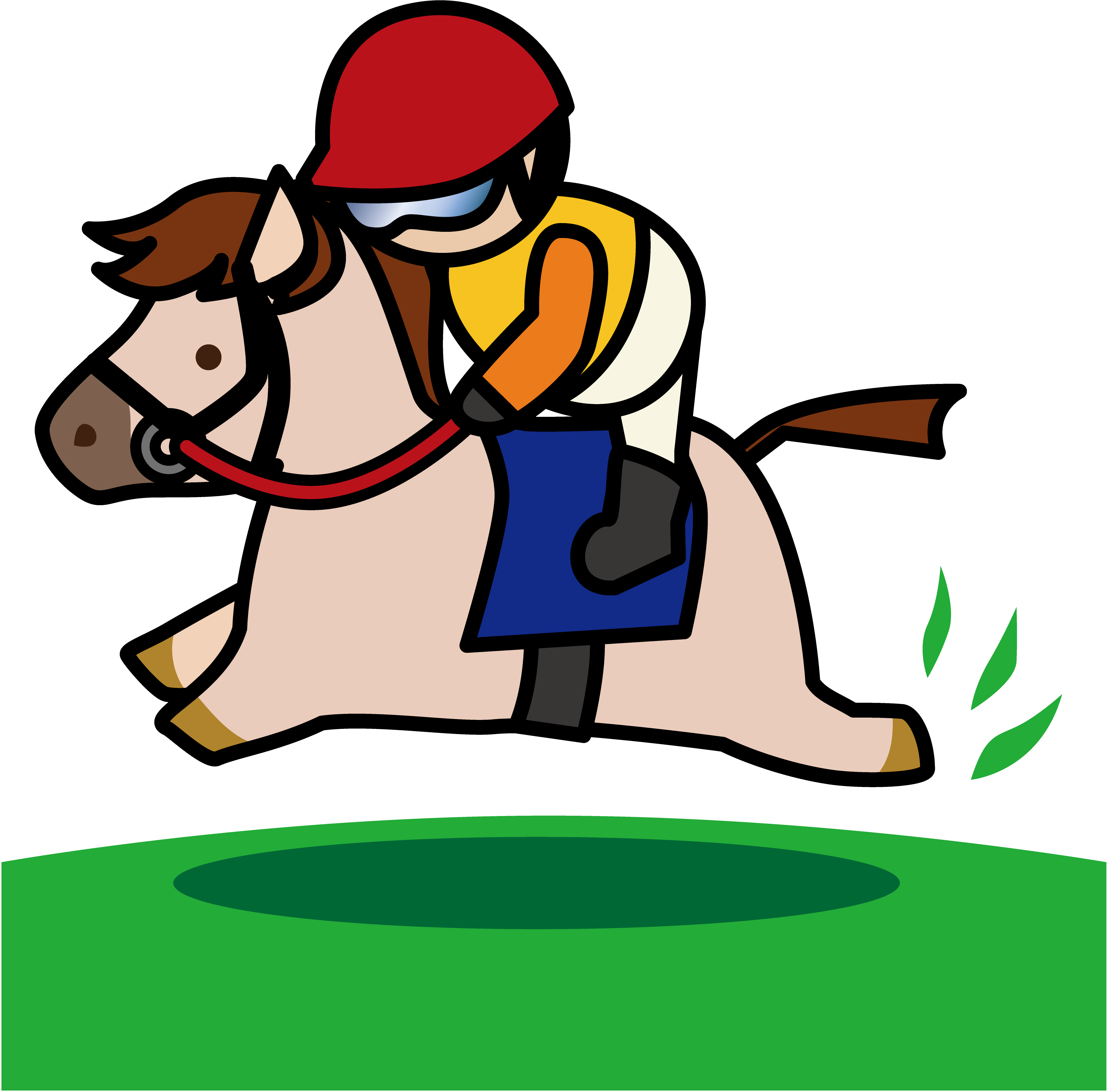 動物の画像について 心に強く訴える競走馬 イラスト 簡単