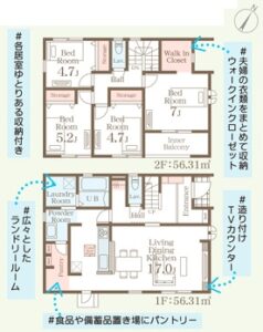 (間取) (間取)