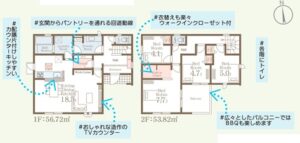 (間取)