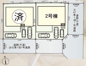 区画図です。