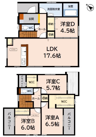 (間取) (間取)