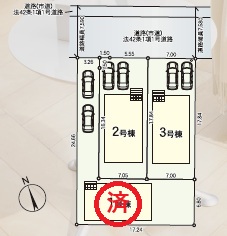 区画図です。 区画図です。