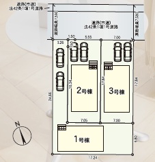 区画図です。 区画図です。