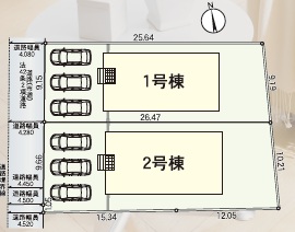 区画図です。 区画図です。