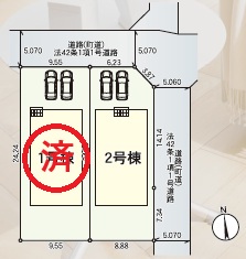 区画図です。 区画図です。