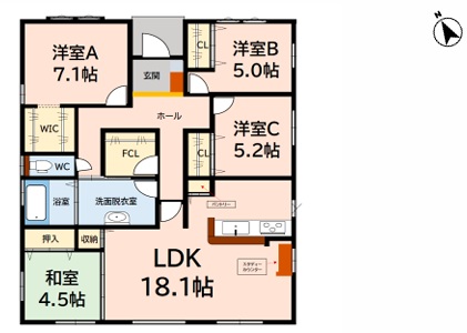 (間取) (間取)