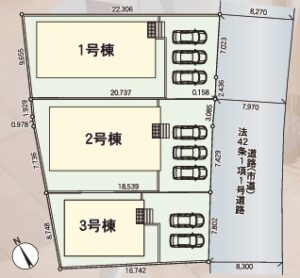 区画図です。
