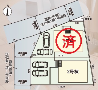区画図です。 区画図です。