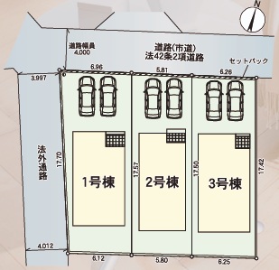 区画図です。 区画図です。